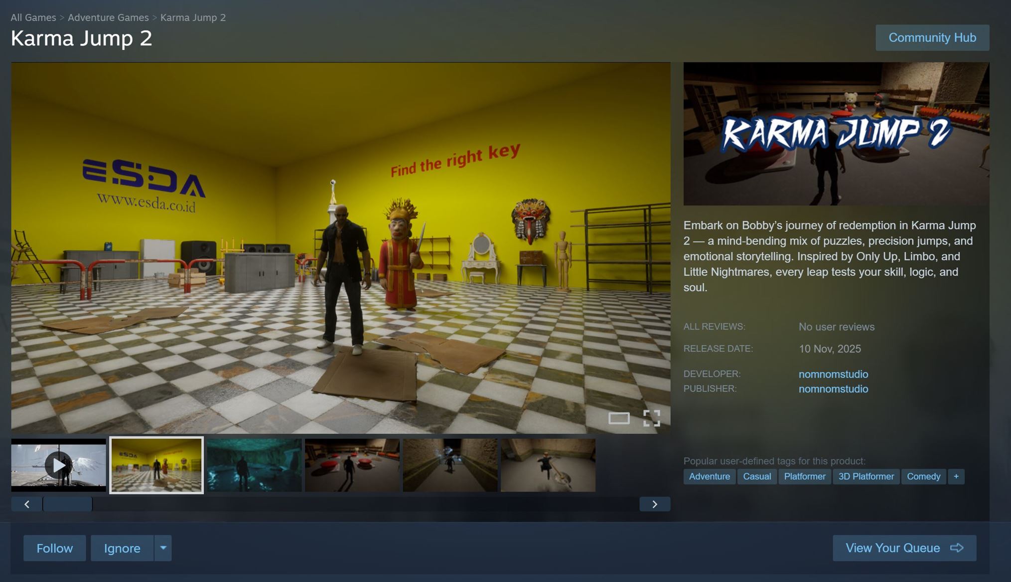 Karma Jump 2 Steam Game